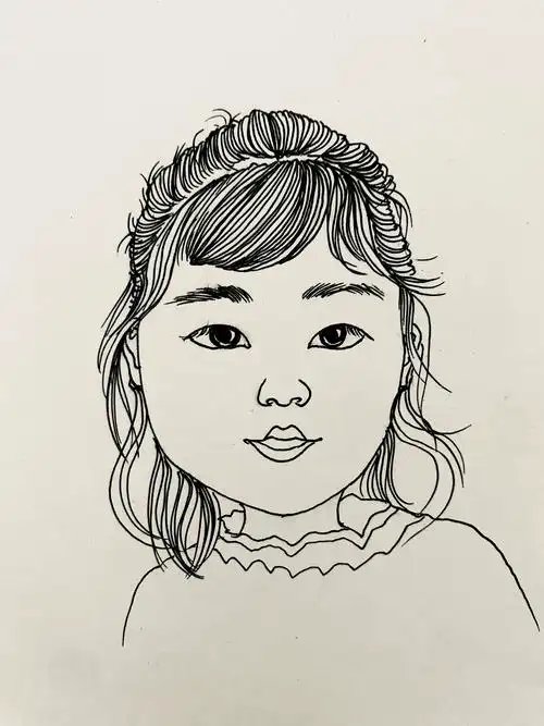 儿童人物速写
