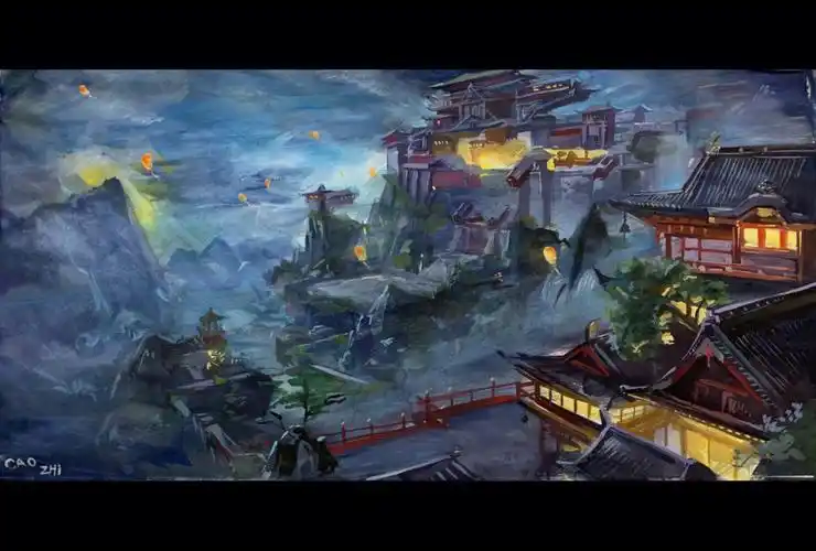 以前自己画的气氛图