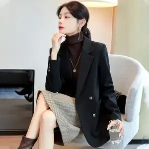 曼卉旗舰店天猫西装套装女2021秋冬新款休闲时尚气质职业洋气网红小