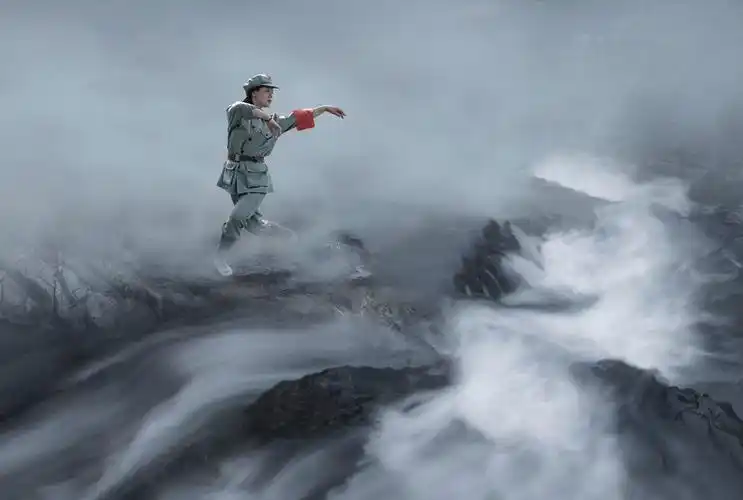 我为红军歌一曲,希望亲人多杀敌.