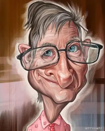 原创幽默的名人肖像漫画画成这样你还认得出么