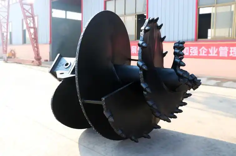 旋挖钻具-锥螺旋钻头钻进速度快效率高