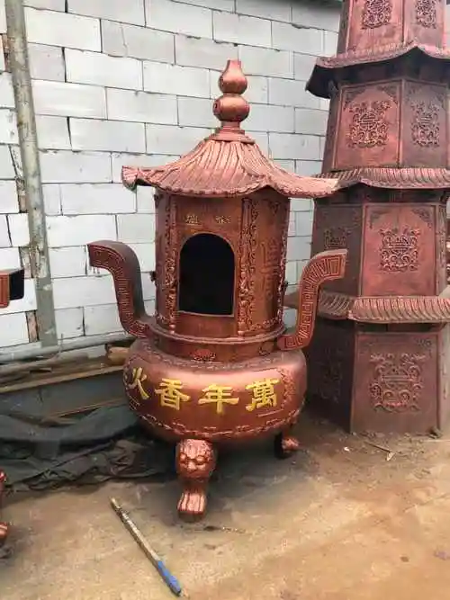 温州慈宏批发精品焚经炉墓地化纸炉六角五层化纸炉