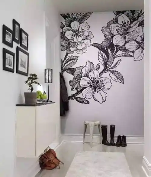 室内手绘墙(室内墙画手绘)_竞价网