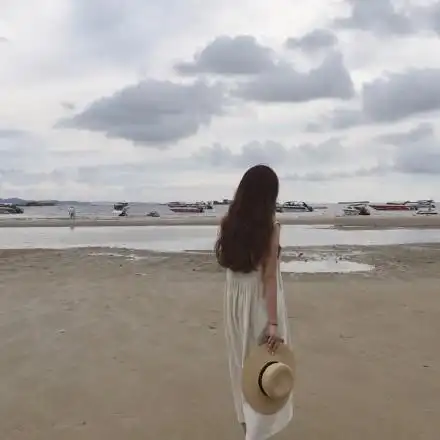 适合做头像的背影侧颜图片_女生头像_窝窝qq网