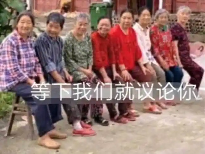 等下我们就议论你 - 表情包 - 挖吧