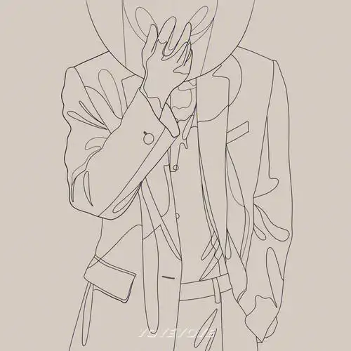 手绘头像壁纸西装男生头像