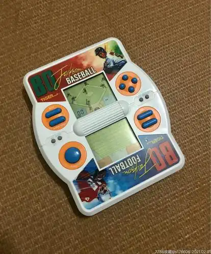 tiger掌机,古董双屏游戏机.