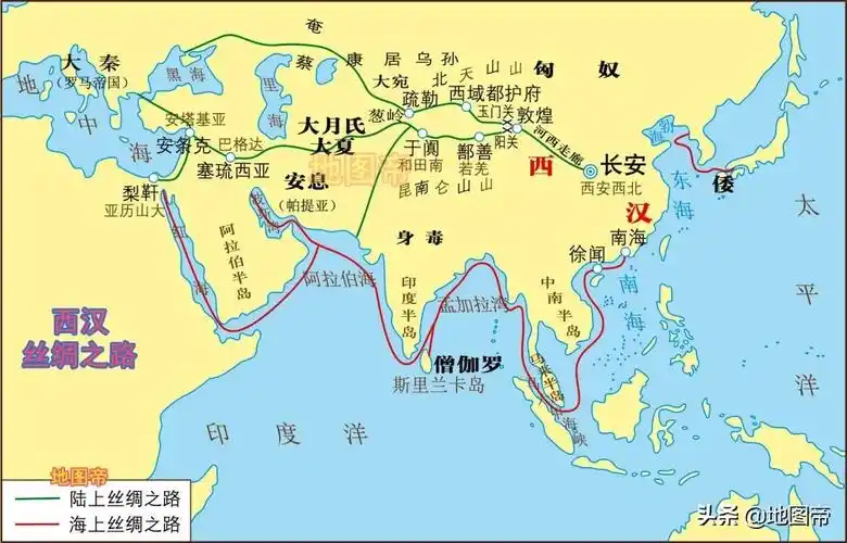 路上丝绸之路起点(为何宋朝元朝之后,丝绸之路从陆地转移到海洋?