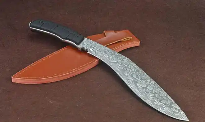 鉴赏金狐狸一体铝柄砍刀