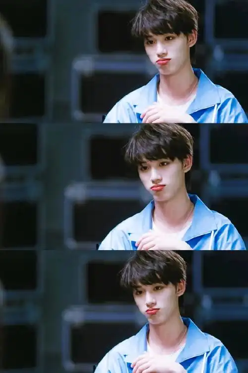 74丁程鑫|#丁程鑫参加演员请就位#这个嘟嘟嘴和打板都好可爱噢03