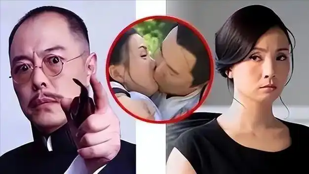 或许是觉得陶虹实在是太美了,所以张铁林在导演开拍的时候,舌头都直接