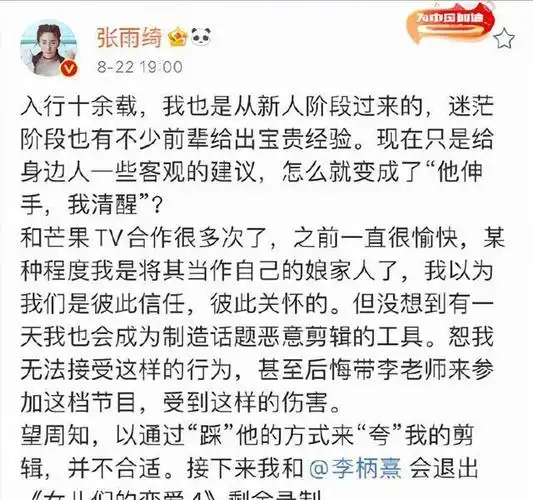 张雨绮:掌掴汪小菲,脚踢王全安,催债袁巴元,她是彪悍还是清醒
