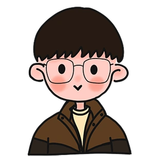 可爱戴眼镜的女孩红色卫衣人物元素可爱卡通人物形象动漫头像女生戴