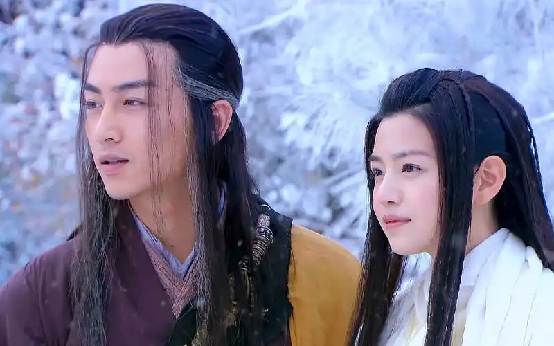 杨过携手小龙女告别众人退隐江湖