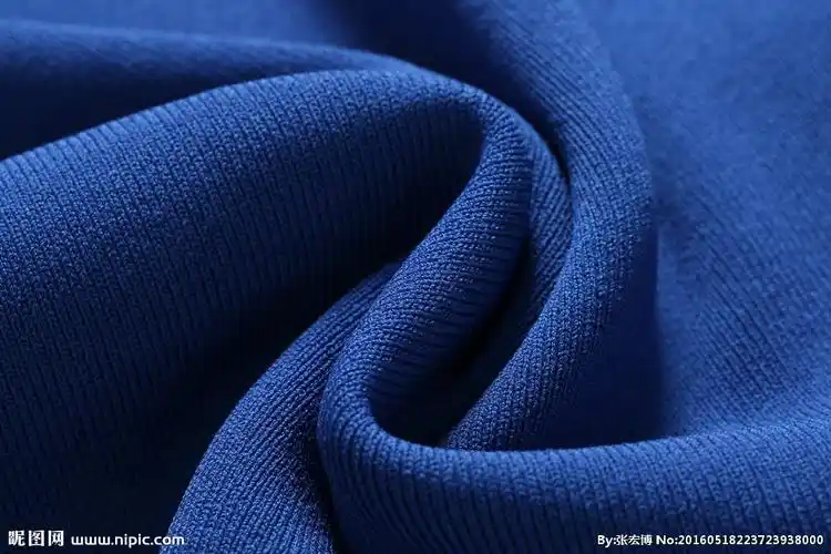 宝蓝色针织面料摄影图__生活素材_生活百科_摄影图库_昵图网nipic.com