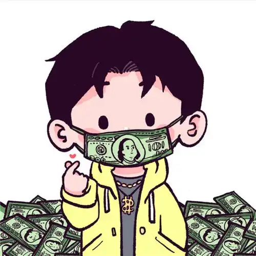 非常招财的情侣头像