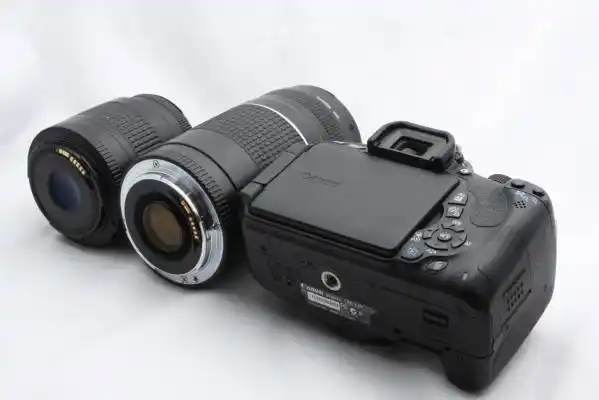 豪华おまけ canon キャノン eos kiss x5 纯正&超望远wレンズ