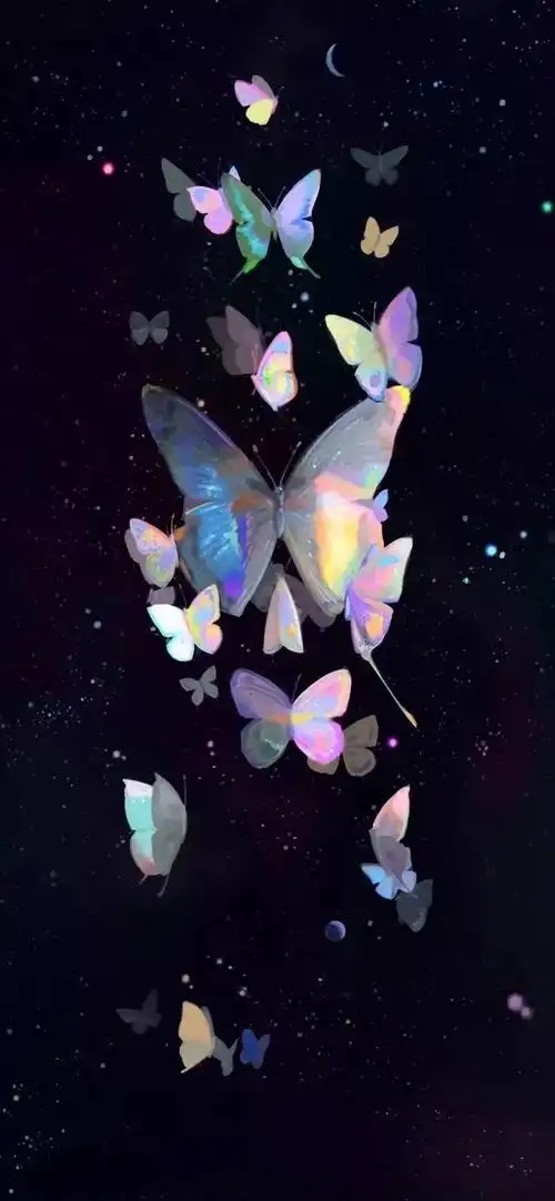 黑色系冷淡风の壁纸.