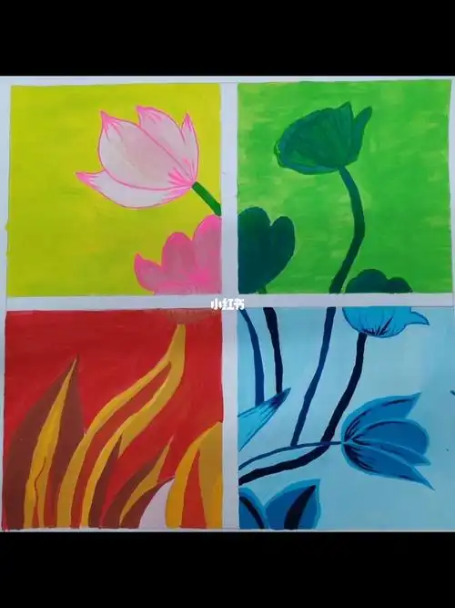 色彩构成春夏秋冬