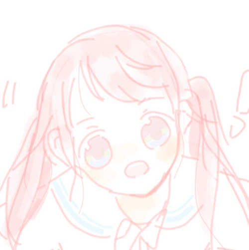 二次元女头手绘头像头像by蓝戈哦