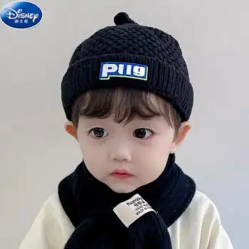 宝宝帽子秋冬韩版可爱超萌男女童加厚套头针织帽婴儿童护耳毛线帽