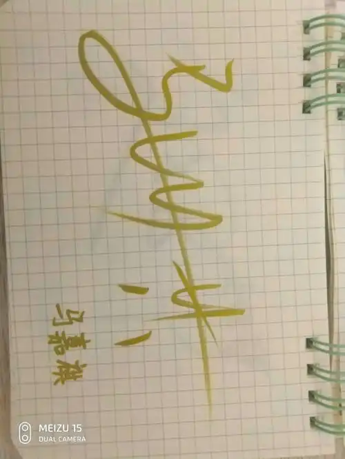 手写签名  #tnt时代少年团签名仿写