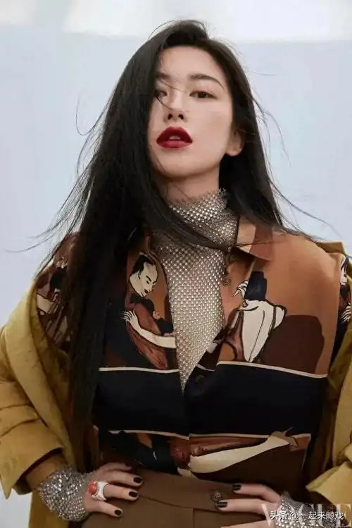 朱珠多次列入全球最美面孔top100