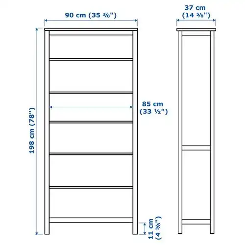 ikea沈阳宜家代购汉尼斯 书架书柜 储物柜多色