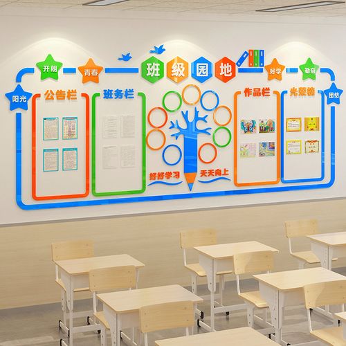 亚瑟王家饰的优惠券大全—黑板报装饰墙贴班级文化墙布置3d立体教室