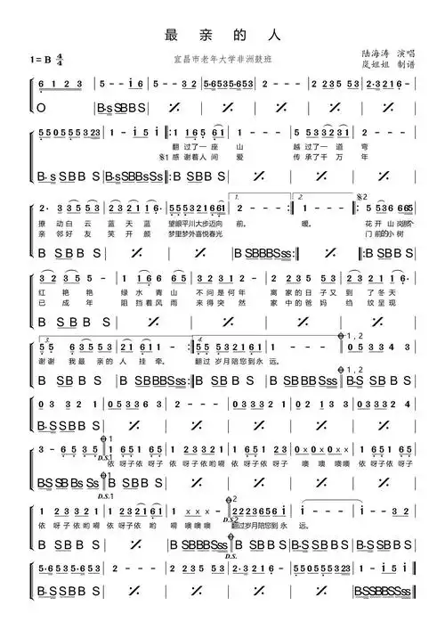 最亲的人非洲鼓谱最亲的人非洲鼓谱简谱最亲的人非洲鼓谱吉他谱