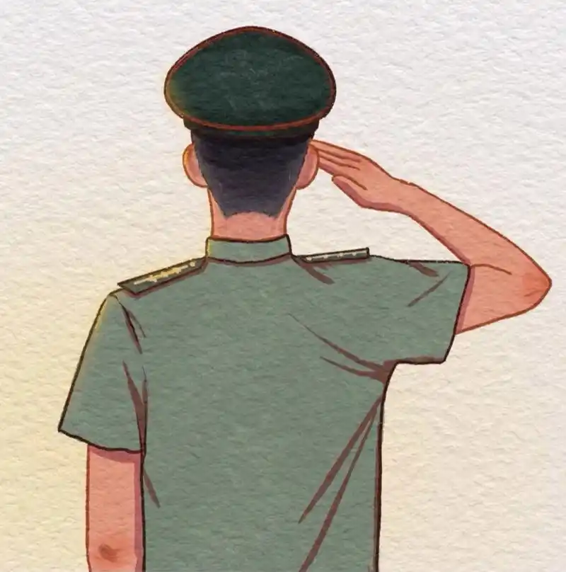 军人|左手牵你,右手敬礼8215 两只手,是小家和大家呀7315