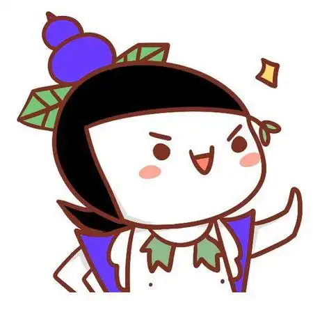 类似这样的葫芦妹妹头像 急需
