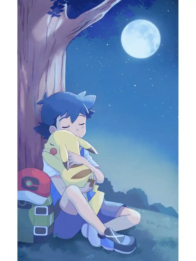 小智和皮卡丘的羁绊 更多宝可梦可爱头像和壁纸,可以翻看主页分享