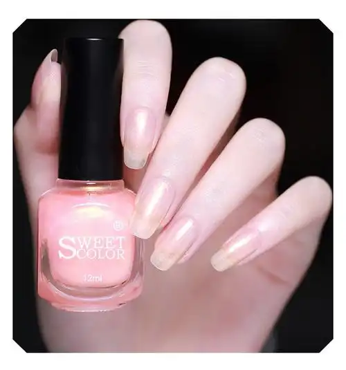sweetcolor极光指甲油女免烤快干持久无味2021年新色网红款美甲sh692