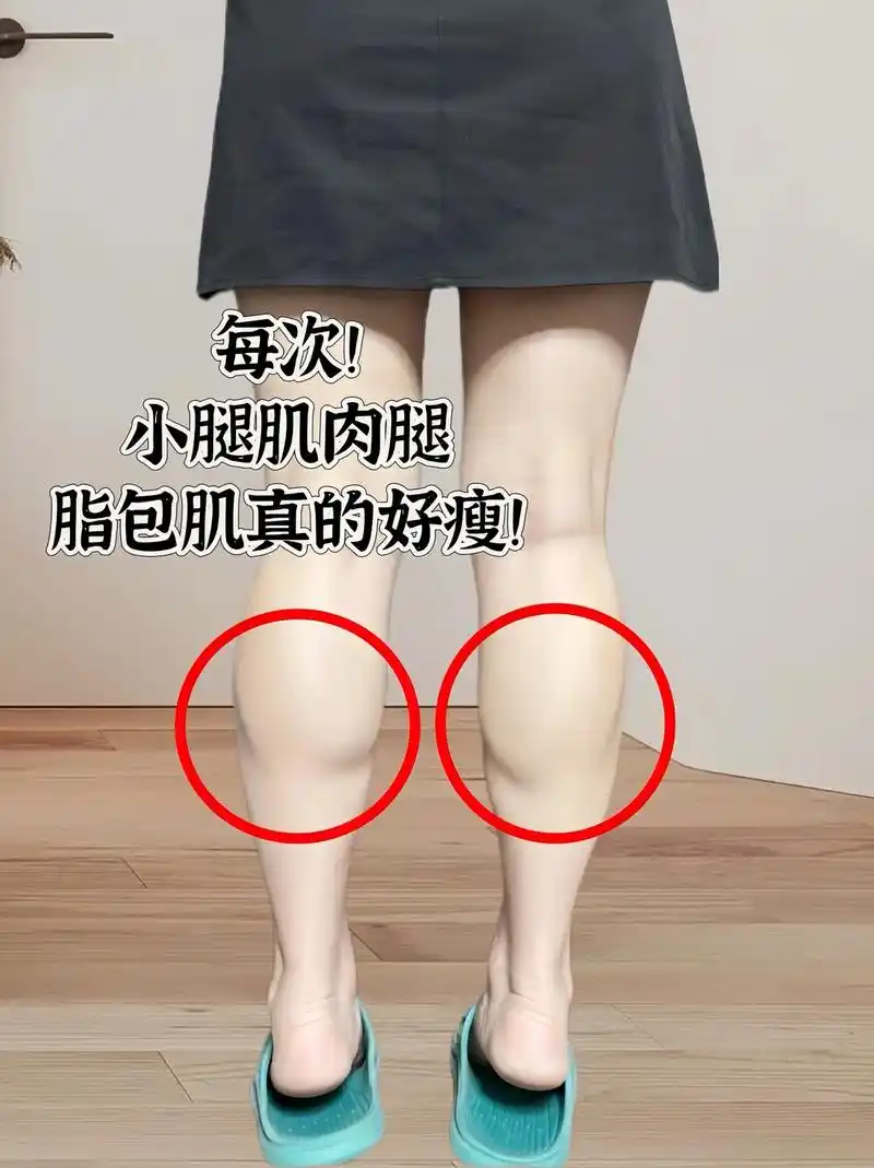 小腿肌肉腿脂包肌我和你拼了,这次真的瘦了