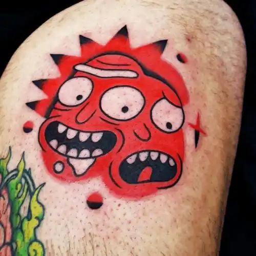 rick and morty 纹身,一场荒诞的狂欢_瑞克