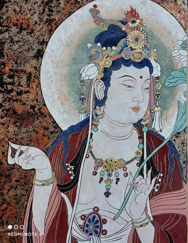 佛缘.人生就是一场修行#法海寺壁画 #艺术收藏 #传承文化  - 抖音