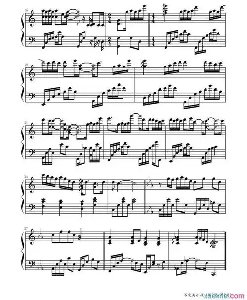 不完美小孩钢琴谱tfboys不完美小孩歌词