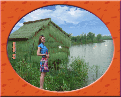 单幅gif图片音画(两只蝴蝶 庞龙)