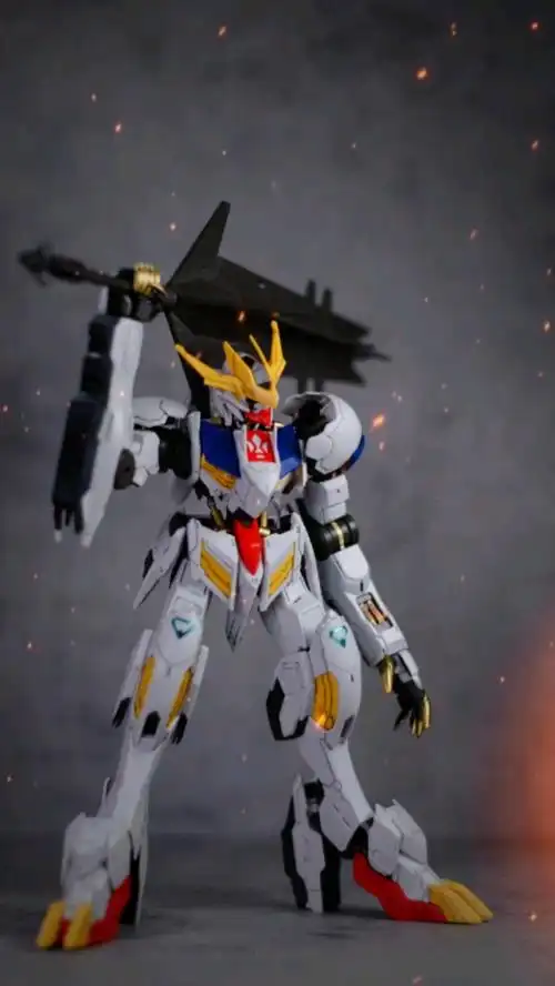 高达万代tv1100巴巴托斯狼王测评动手涂一涂颜值就飙升