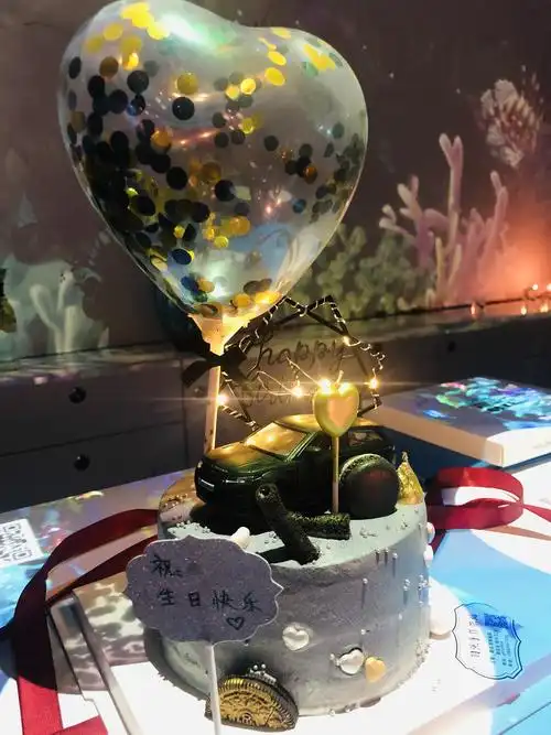 定制气球私房生日蛋糕厦门同城吉普车路虎