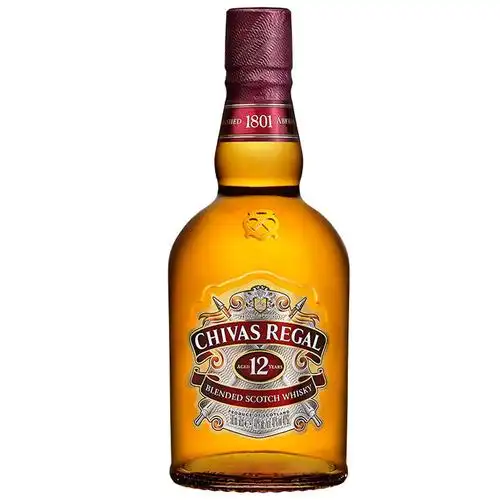 芝华士(chivas)洋酒 12年苏格兰威士忌 500ml