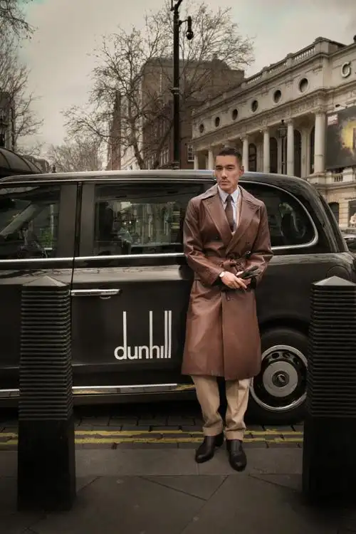 #dunhill2024秋冬大秀##胡兵在伦敦时装周##胡兵全球