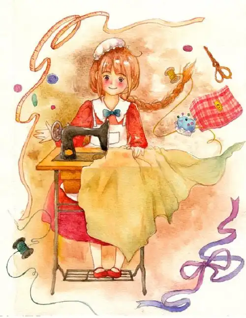 查看《小裁缝》原图,原图尺寸:639x826