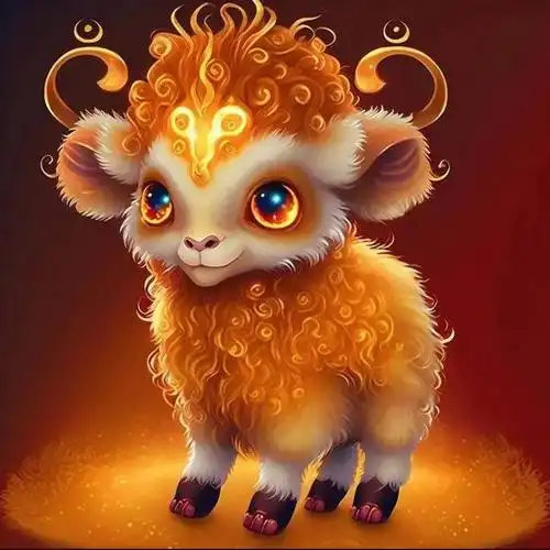 红红火火过大年的十二生肖头像无水印