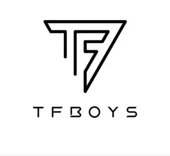 tfboys的标志图片谁有,黑底的那个
