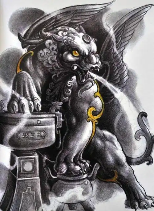 q5:貔貅纹身的忌讳和讲究,传说貔貅纹身纹在哪里最好招财?