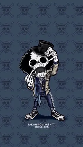 海贼王 布鲁克 壁纸