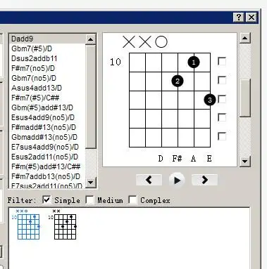 请问dadd9和弦的指法